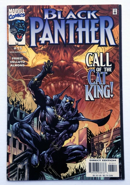 Black Panther #13 (Vol 2) 1999  VF/NM Call Of The Cat King Marvel Comics Direct
