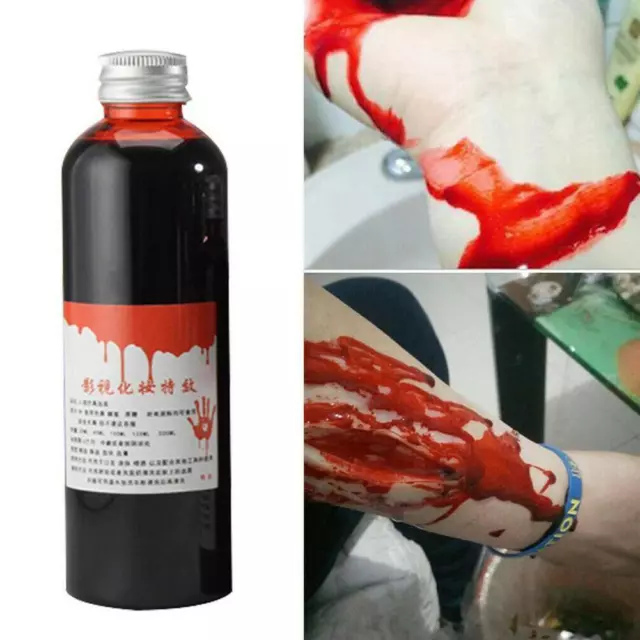 30ml Halloween Realistic Fake Blood Cosplay Props Makeup Plasma new Fake Z0M4