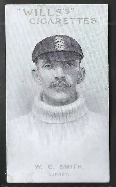 Wills Australian/English Cricket 1911 (Vice Regal Series Of __)-#33- W.c. Smith
