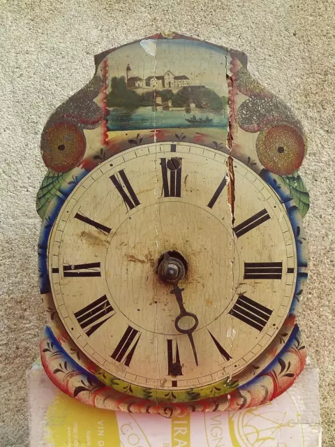 Mouvement Ancien Forêt Noire Pendule Horloge Clock Uhr Orologio Rologio Klok (5)