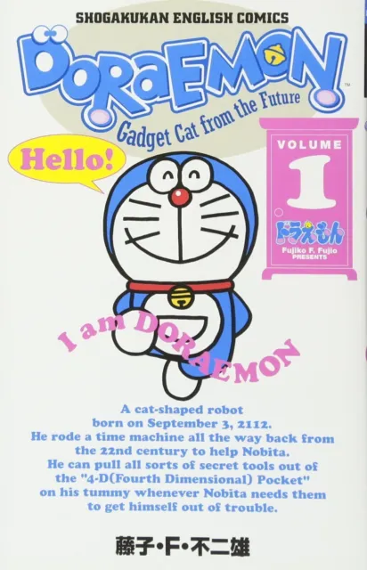 Doraemon Vol.1-10 English Version Anime Manga Comic Book