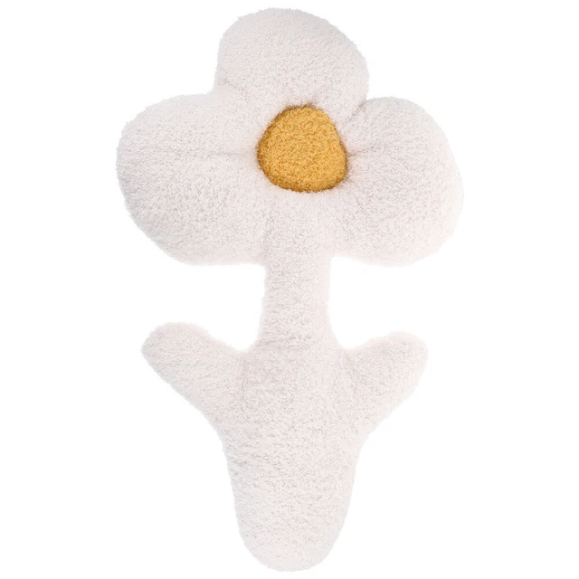 Adorable  Decorative Floor Pillows Decorative Throw Pillows Flower Plush Pillow