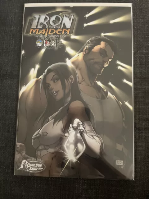 Iron And The Maiden 2 Variant Canada Expo Comic Con 2007 Michael Turner Gga Htf