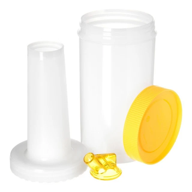Carlisle PS601N04 Stor 'N Pour 32 Oz. Yellow Complete Pourer