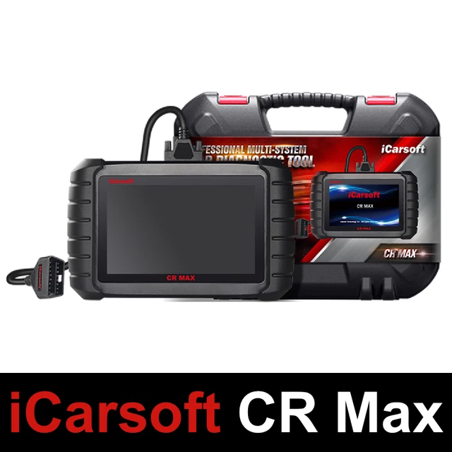 Valise De Diagnostic Automobile ICarsoft CR Plus - Multimarques OBD2 - Interface FR - Garantie 2 Ans