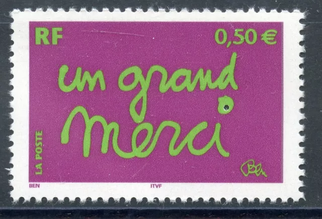 Stamp / Timbre France Neuf N° 3637 ** Timbre De Message