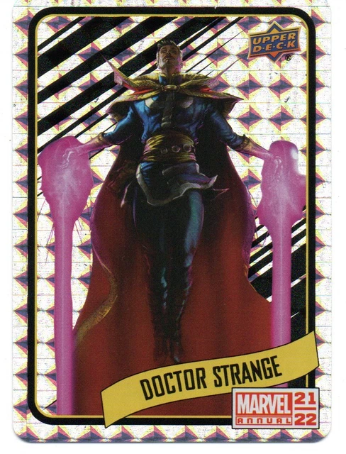 Marvel Annual 2021-22 (UD 2023) BACKSCATTERS STICKER Insert B3 / DOCTOR STRANGE