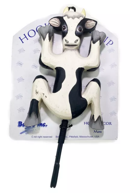 Dairy Cow Single Hook Wall Hanging Farm Hook it Up by Bobbo
