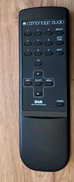Telecomando Di Ricambio RM Series Per Sintonizzatore Yamaha T-D500 DAB/FM, Nero