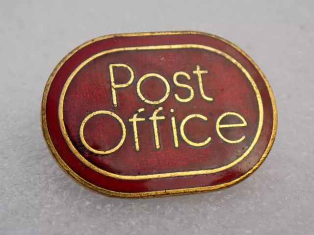 Old Post Office Enamel Cap Badge General Post Office VGC