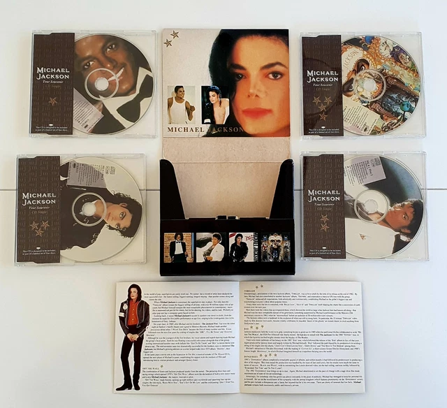 MICHAEL JACKSON TOUR Souvenir Pack (Limited Edition Picture CD Box