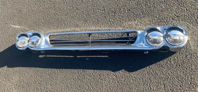1960-1961 CHROME Grille Bezels 60-61 Chevrolet C10 Truck Pickup Apache 10 20 30