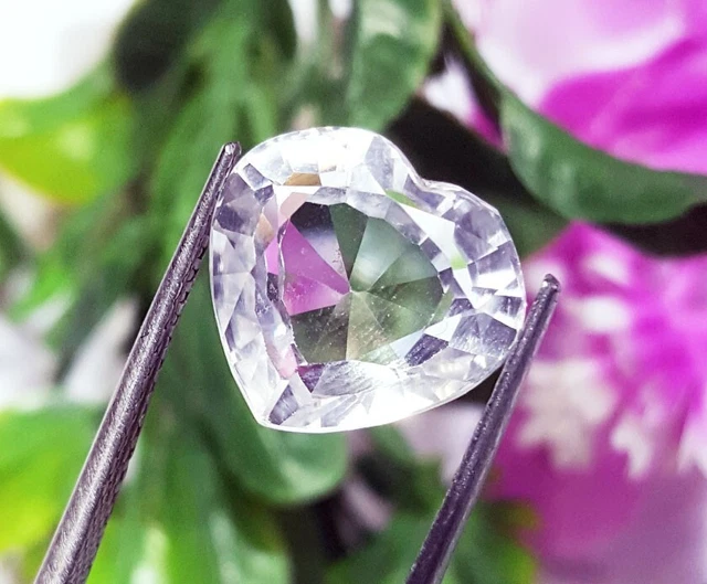 NATURAL ZAFIRO AZUL 9.50CT Certificado Trillón Forma Suelto Gema ~ de