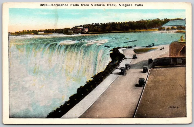 Postcard Ontario Niagara Falls ON Horseshoe Falls from Victoria Park Canada