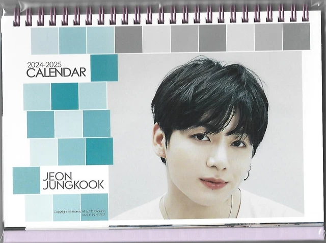BTS JUNGKOOK PHOTO Calendar Year 2024 & 2025 K-POP 202307 $27.00 - PicClick