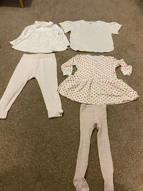 Pacchetto Abbigliamento Ragazza 2-3 Anni Little White Company Mini Vaniglia Petite Bateau