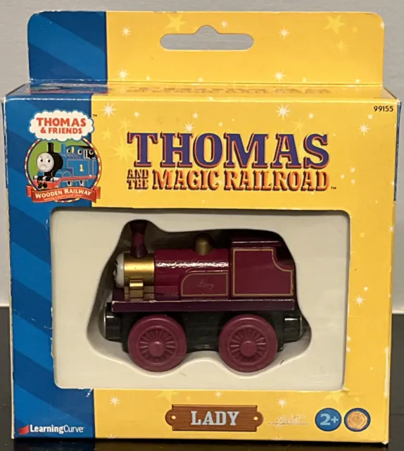THOMAS & FRIENDS Wooden Railway LADY LC99155 Rare Retired Magic ...