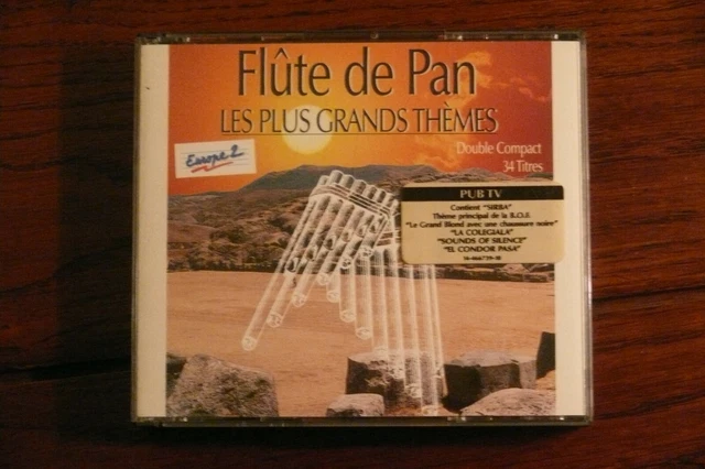 FLUTE DE PAN Les plus grands themes (1990) - 2 CD EUR 10,00 - PicClick FR