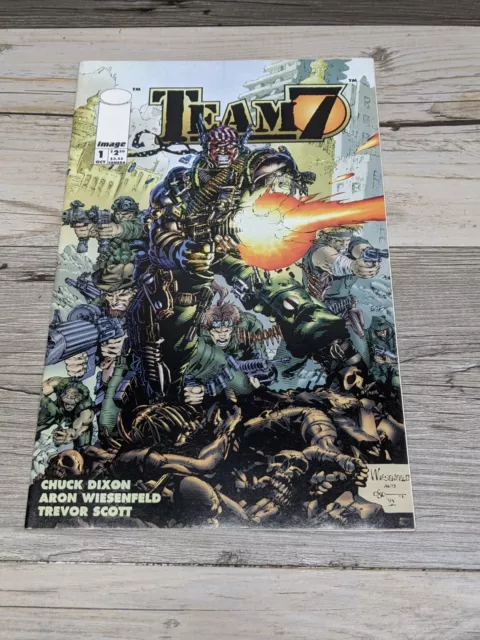 Team 7 #1 1994 Image Comic Book Bagged & Boarded