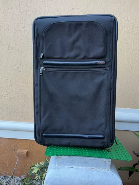 TUMI ALPHA 22" X 14” X 12”Frequent Traveler 22" Wheeled Carry-On Luggage Shown
