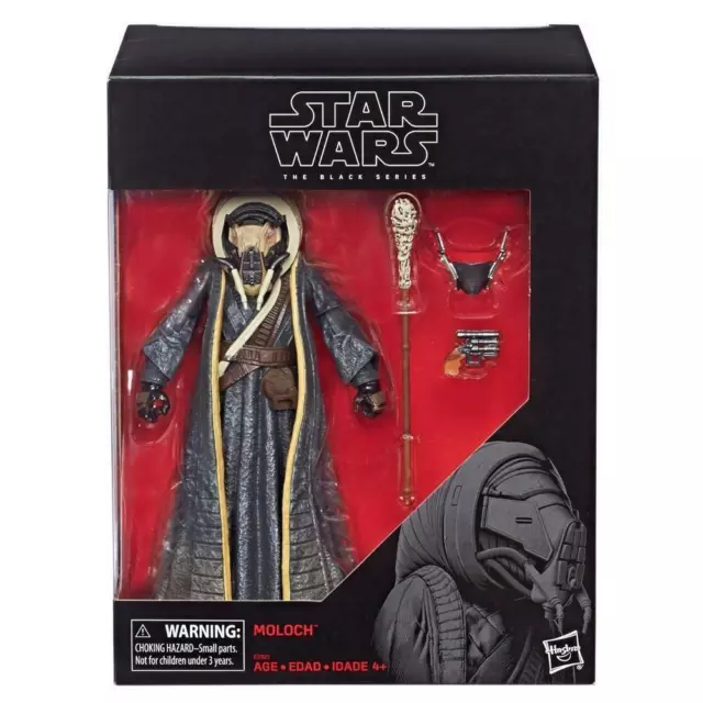 Figura de acción Star Wars The Black Series Moloch de 6