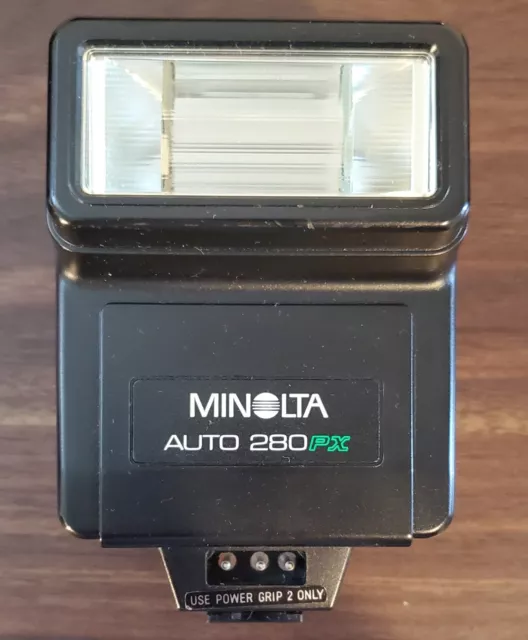 Konica Minolta Auto Electroflash 280 PX Shoe Mount Flash for  Konica Minolta