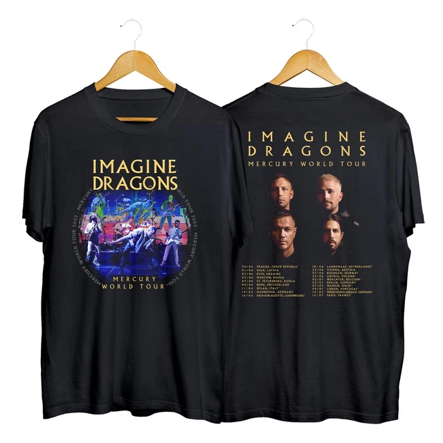 Vintage Imagine Dragons TOUR 2023 Shirt, Imagine Dragons Mercury Tour 2023 Shirt
