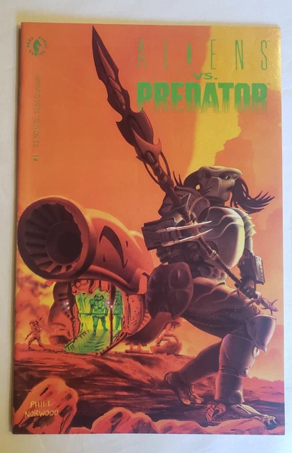 Aliens Vs Predator 1-4 1 2 3 4 Complete Series (1990, Dark Horse Comics) Nice 2