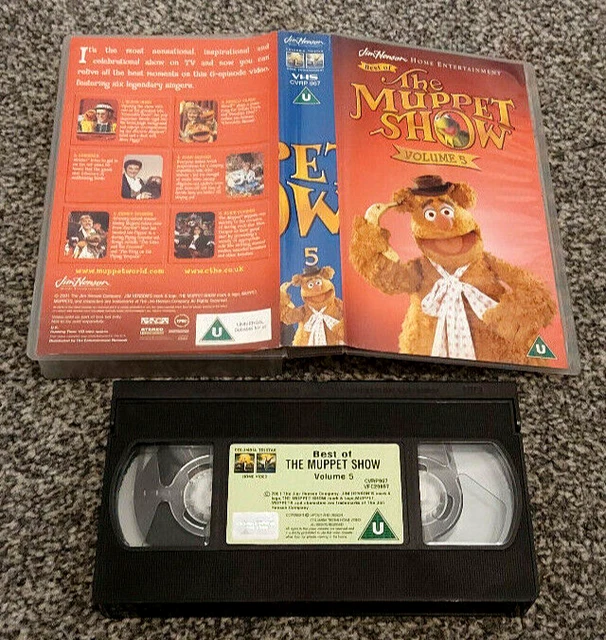 THE BEST OF The Muppet Show Volume 5 Jim Henson Pal Vhs Video Kids ...