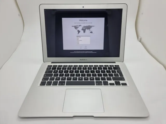 Apple MacBook Air 13" Core i5 1.6GHz CPU 8GB RAM 128GB SSD Mid-2013 A1466