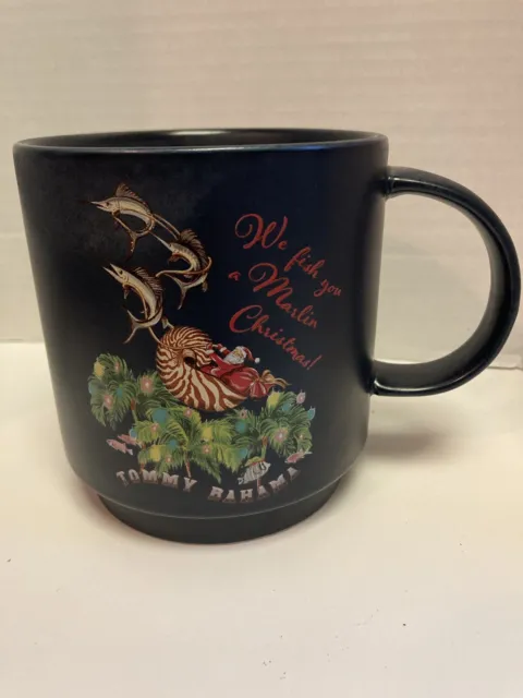 Tommy Bahama- We Fish You A Marlin Christmas-  Coffe Mug- 12 oz- New