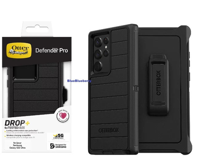 OTTERBOX DEFENDER PRO Series Case & Holster for Galaxy S22 Ultra