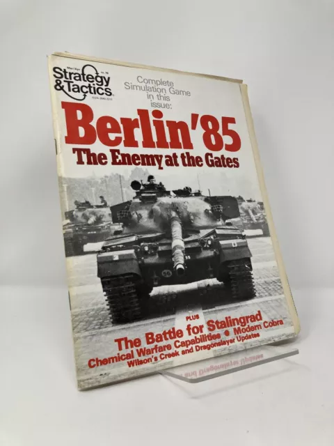 Strategy & Tactics The Magazine of Conflict Simulation Issue #79 Berlin 1st Ed