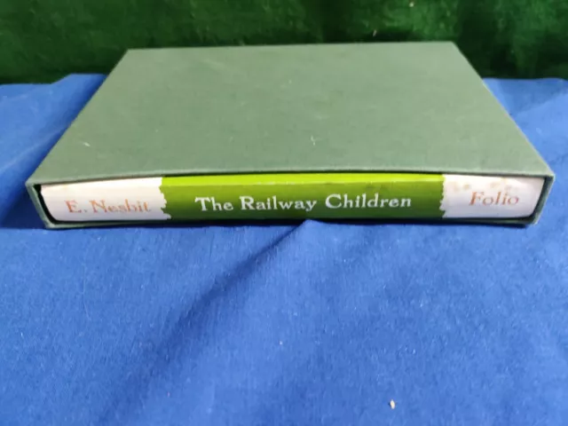 The Railway Children E. Nesbit  Folio Society London 1999 Green Slipcase