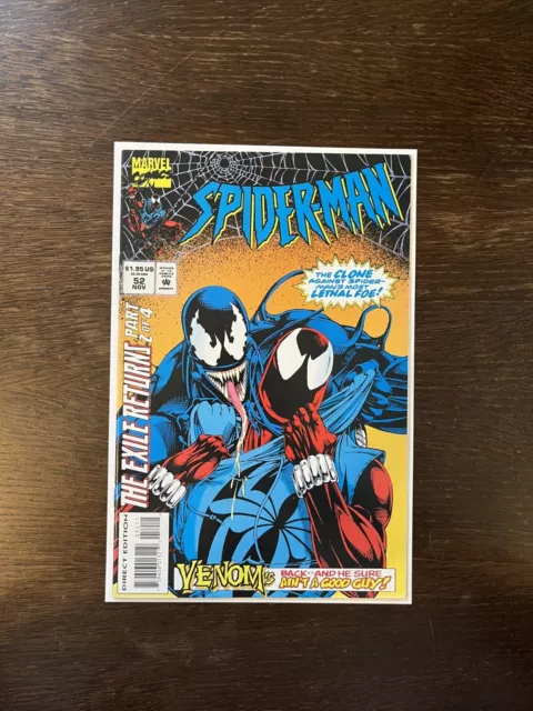 Spider-man 52 Venom Scarlet Spider Clone Marvel Comics MCU VF/NM