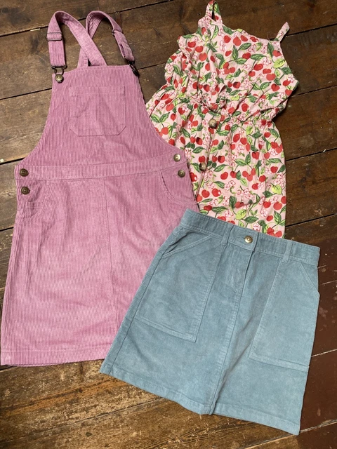 Pacchetto ragazze età 11-12 anni abito zara john lewis lettini pinafore gonna