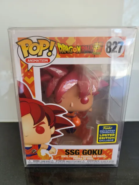 Figurine Pop Dragonball Super N° 827 - Ssg Goku (2020 Summer Convention)