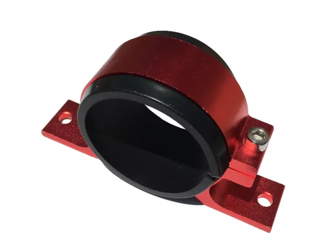 RED 57mm 65mm bracket mount cradle for Bosch 044 Facet Sytec Walbro Fuel Pump