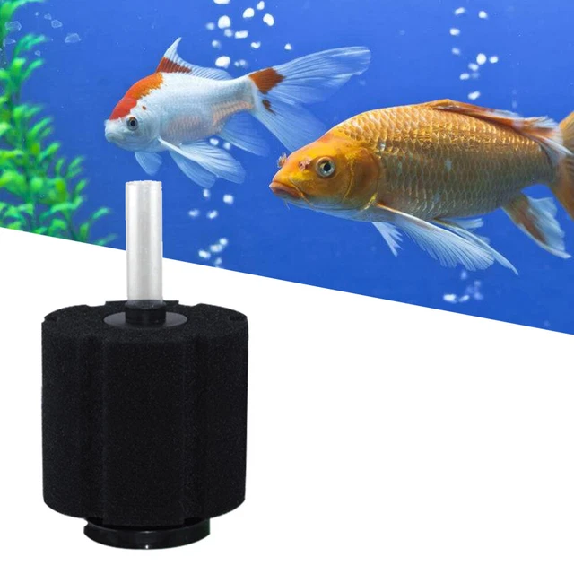 Esquina de filtro bioesponja bioquímica accionada por aire para pecera de acuario