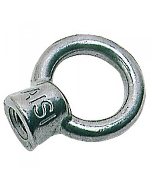 Anneau inox fileté femelle 32.6 mm