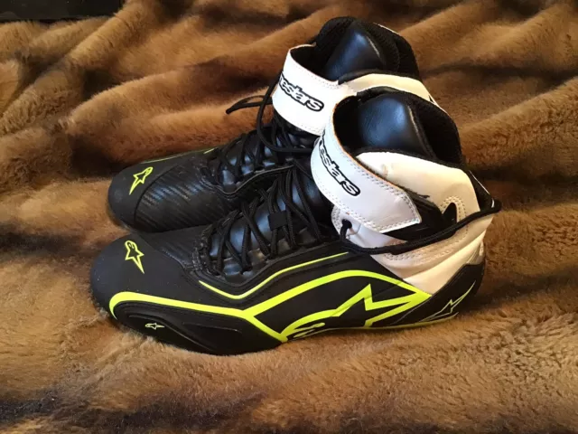 Alpinestars Motorcycle Boots.Low Cut.Racing,size 9.