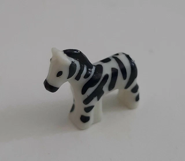 Playmobil 4333 Micro Monde - Cavaliere A Cavallo Con Armatura Nera (Usato Completo)
