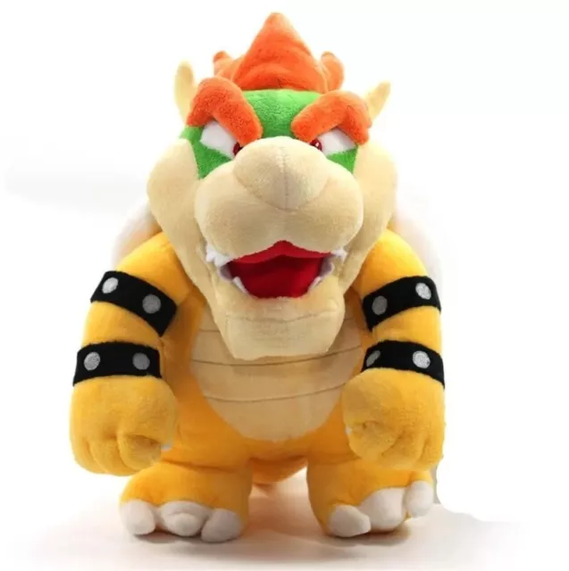 Peluche bowser Doudou Super Mario Bros dinosaure boss Enfant 25 cm collection