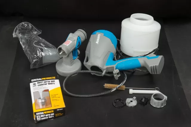 Avanti AV-100 Handheld HVLP Paint & Stain Sprayer, Electric - USED W/ BOX Avanti AV-100 Handheld HVLP Paint & Stain Sprayer, Electric - USED W/ BOX