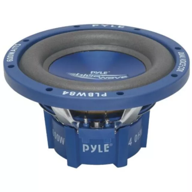 1 Pyle PLBW84 Caisson de Basse 300 Watts RMS 8 " 20 CM Dvc 4+ 4 Ohm 200 MM Sub 3