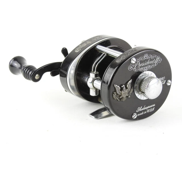 SHAKESPEARE PRESIDENT II 1980 HB Fishing Reel. Made in USA