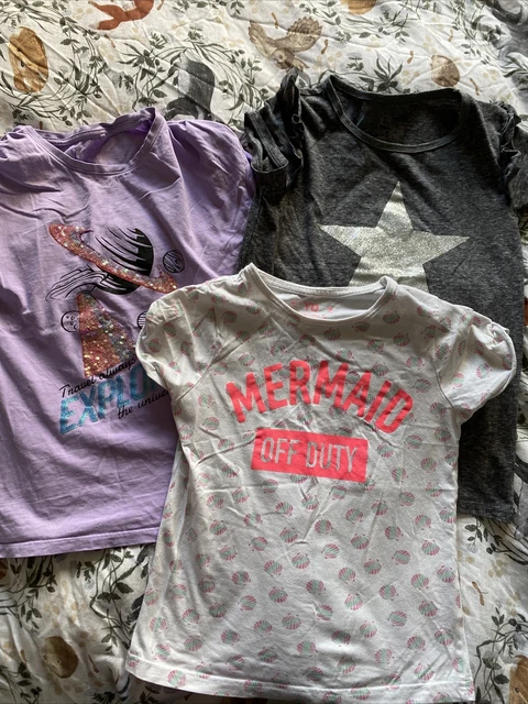 Girl Tshirt Bundle Age 8-9 Years