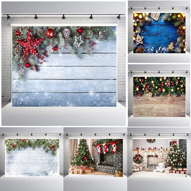 fond Tissu pour accessoires photo Tableau de fond de photographie Décor de Noël