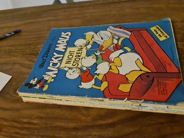 Micky Maus Hefte Ab 1959, Mit Gutscheine.