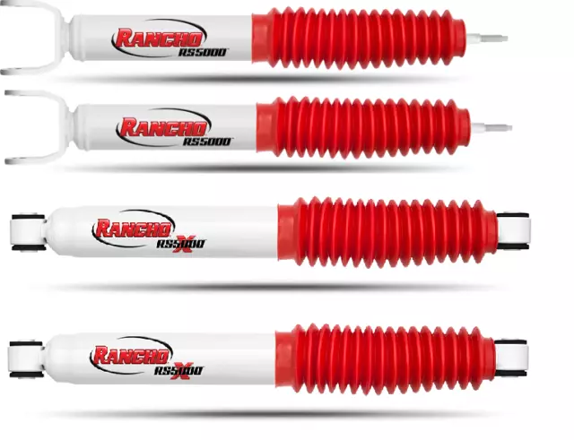 Rancho RS5000X Shocks 99-06 Chevy GMC Silverado Sierra 1500 4WD 0"-1" Shock Set